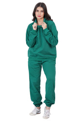 Green Hoodie With Joggers Set